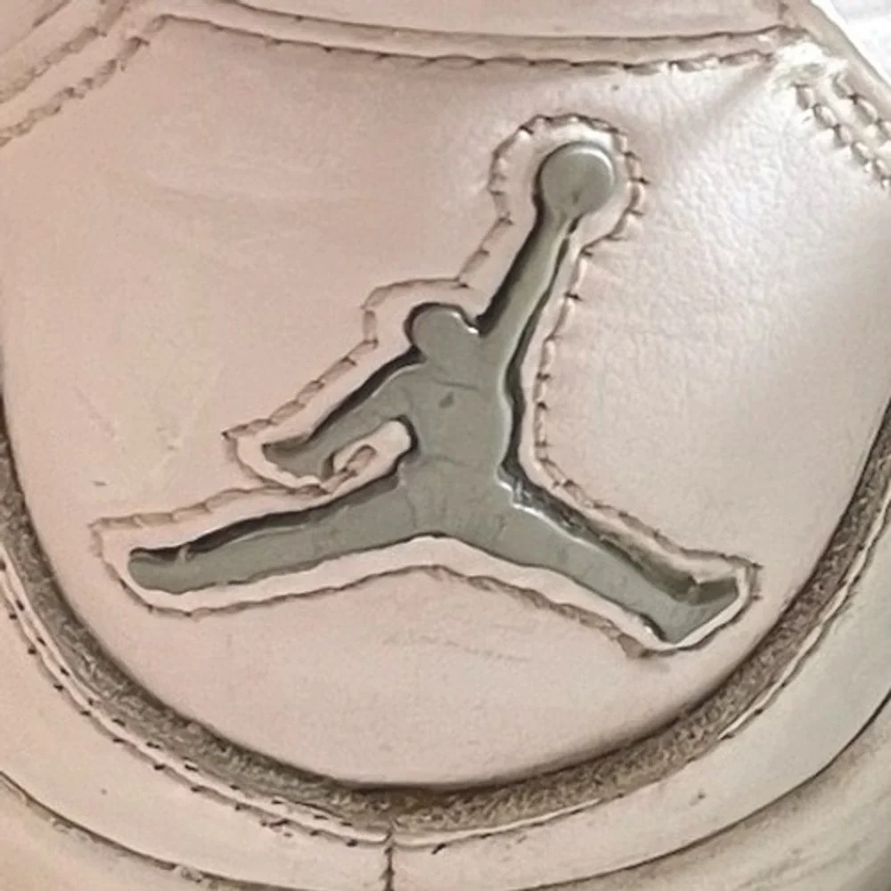 Jordan 4 Retro Pure Money White Metallic Silver 308497-100 Mens Basketball Shoes